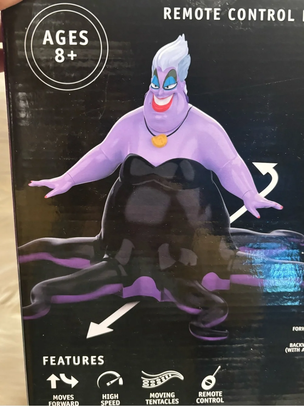 Disney Villians Ursula Remote Control Figure